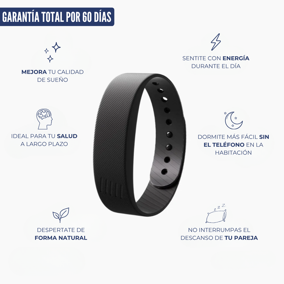 NutriWave® - Pulsera Inteligente con Alarma de Vibración