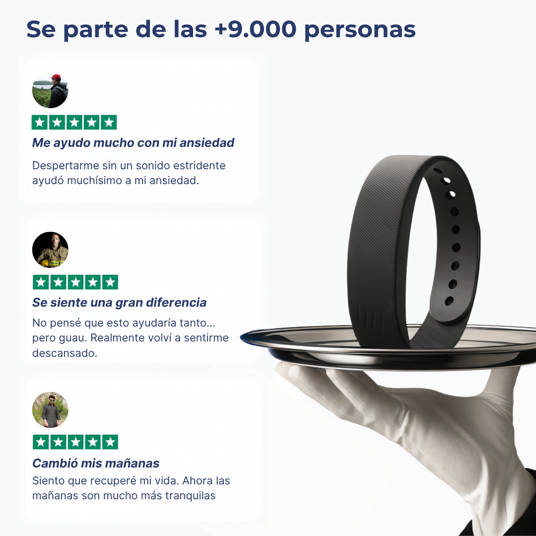 NutriWave® - Pulsera Inteligente con Alarma de Vibración