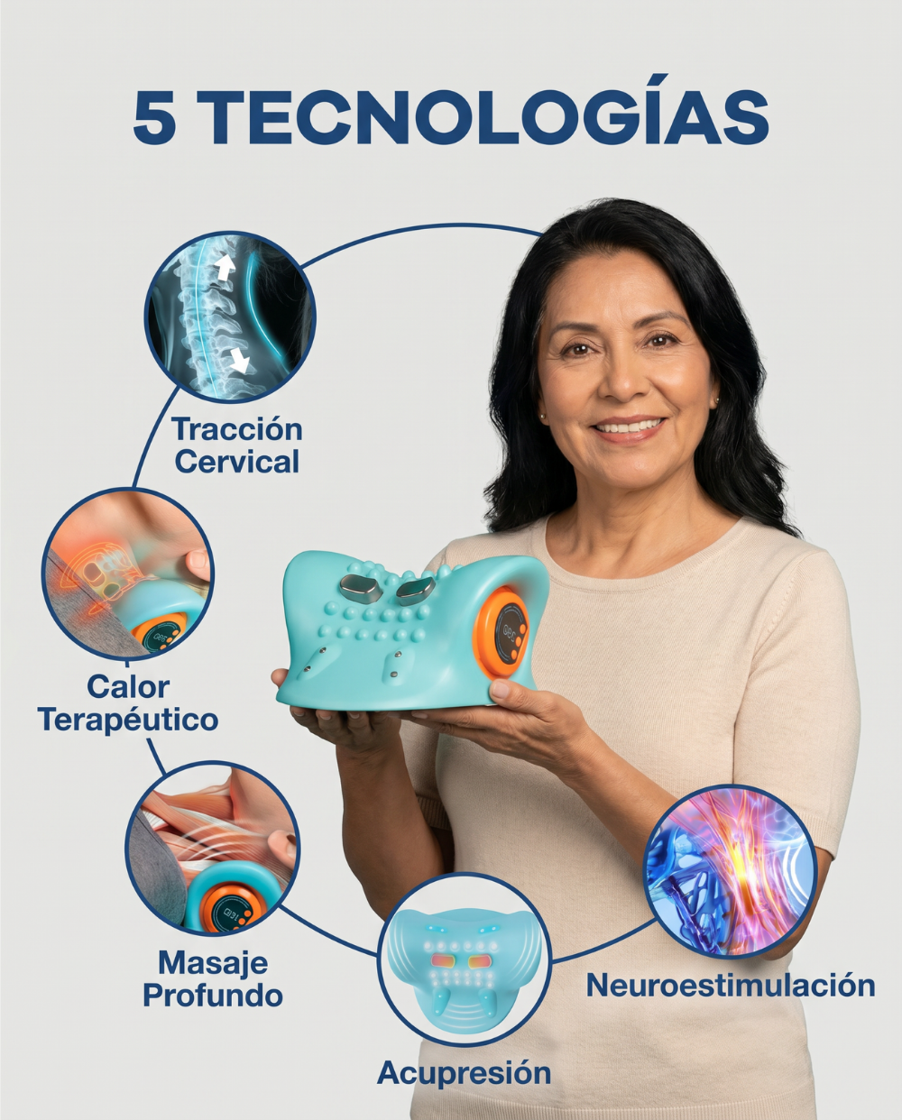 Alinear™ CerviTech • Sistema de Alinear y Descompresión Cervical