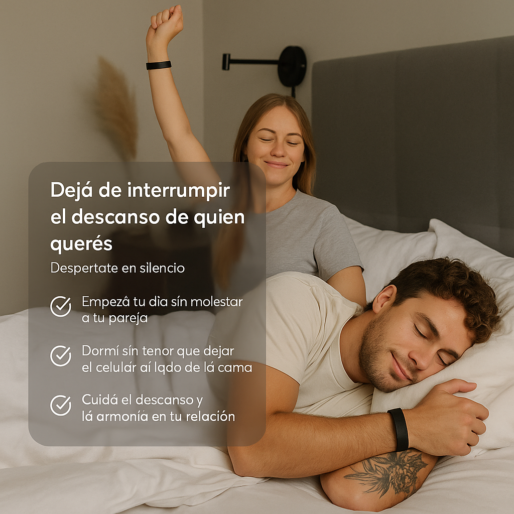 NutriWave® - Pulsera Inteligente con Alarma de Vibración