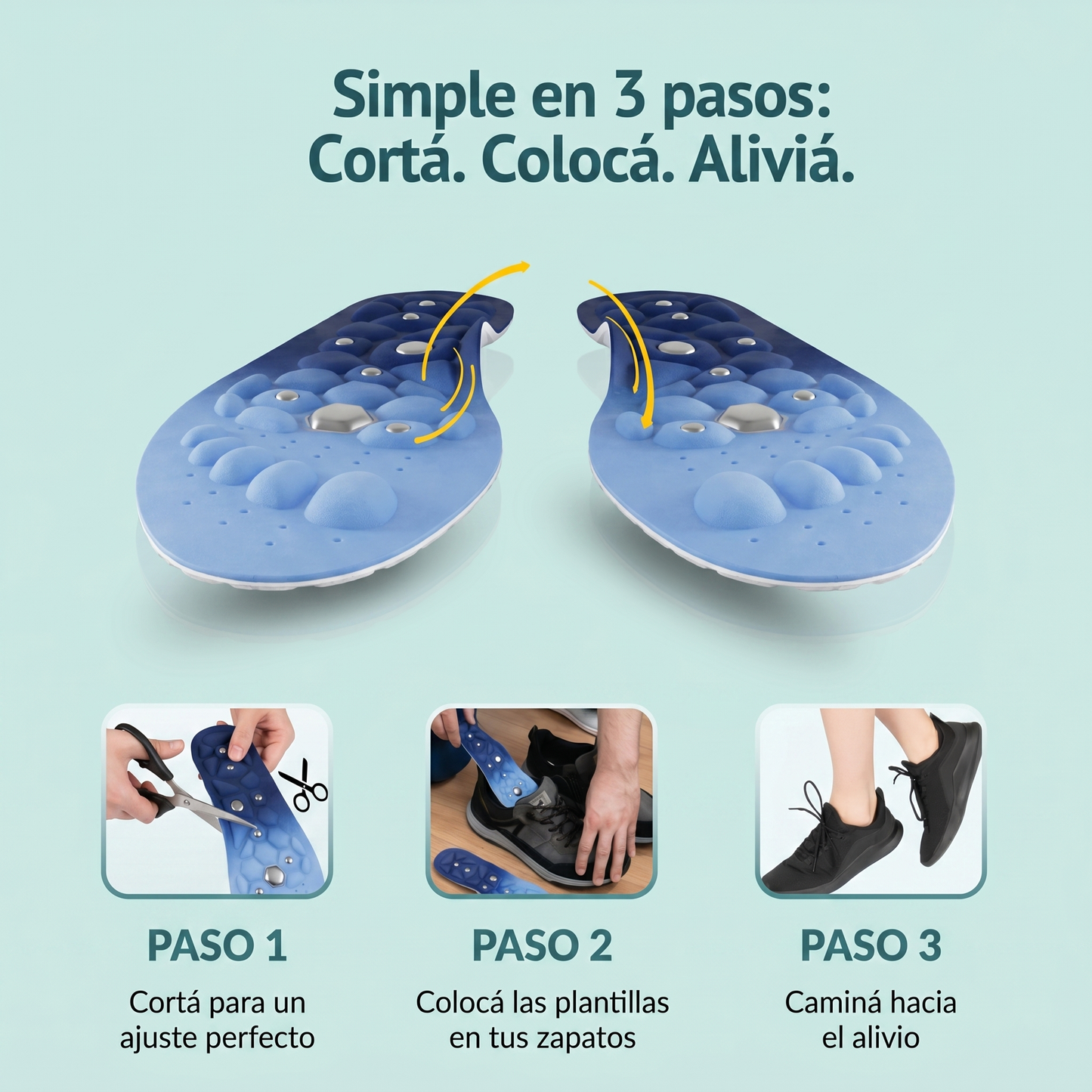 Alinear™ MagneStep • Sistema de Magnetoterapia y Alivio Podal