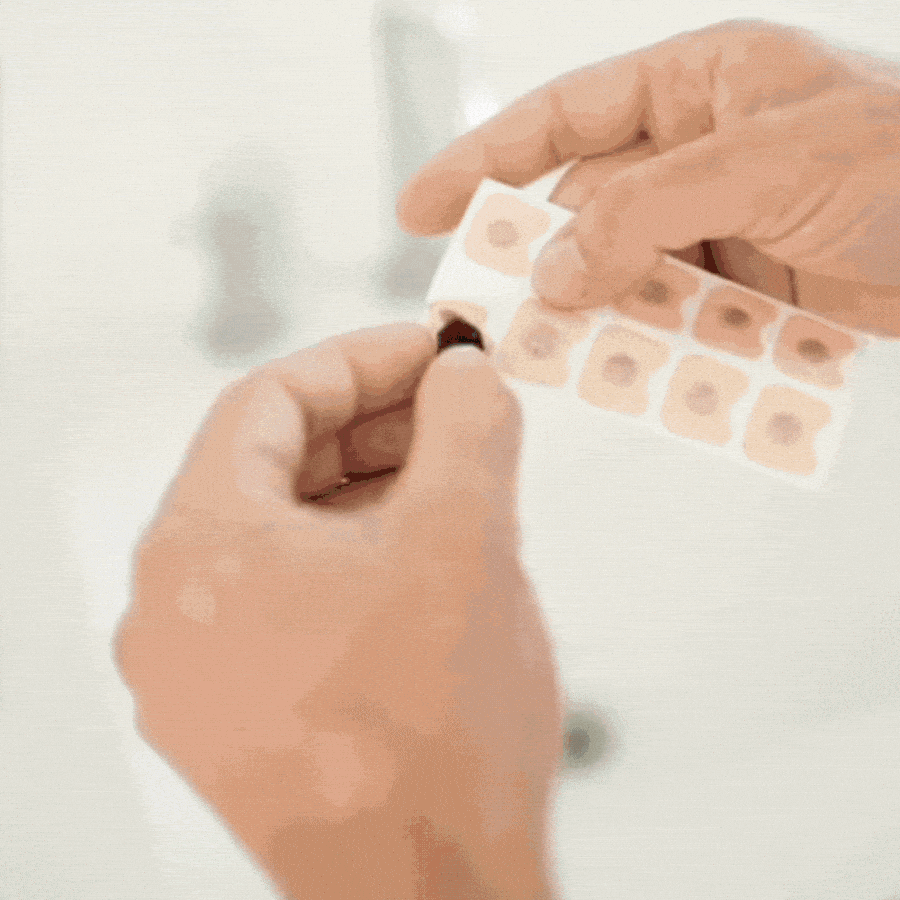 [30 PARES] Stickers Magneticos - Potenciador Nasal 4 en 1